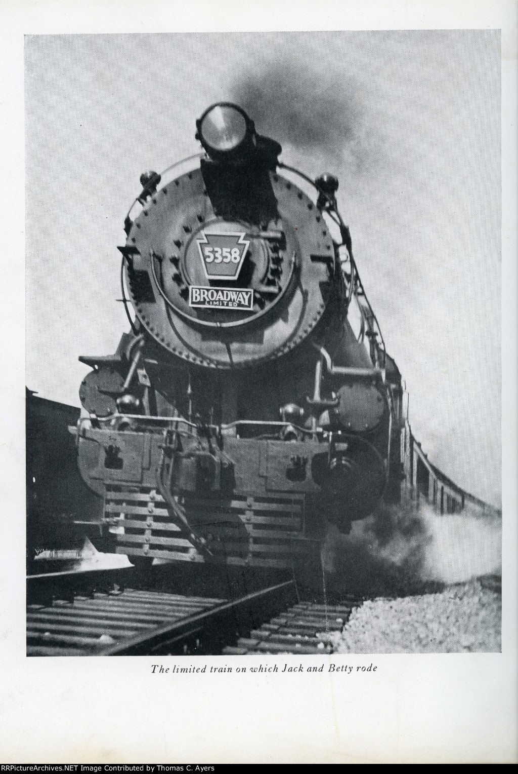 "Trains: Stories And Pictures," Frontispiece, 1935